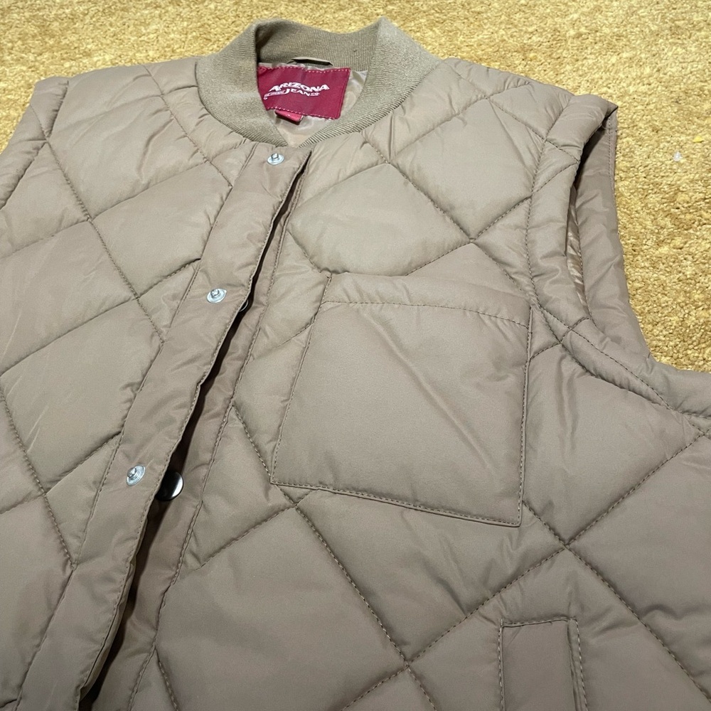 Arizona Jeans Co Puffer Vest Quilted (S) - Picture 6 of 7